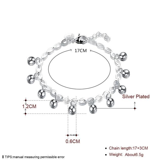 11 style silver Color Charm Bracelets For Women Heart Horse Charm Design Bracelets Korea Jewelry femme New Mymaebell.com 4