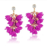 Romantic Tassels Earring Mymaebell.com Purple