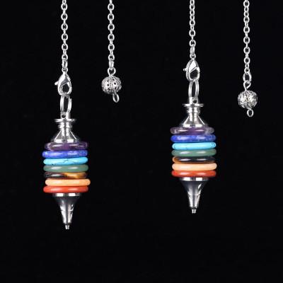 chakras divination pendulum necklace Mymaebell.com