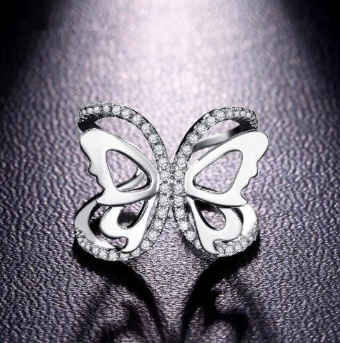 Butterfly Ring rings Mymaebell.com