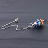 chakras divination pendulum necklace Mymaebell.com