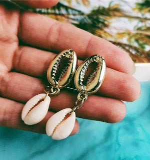 Alloy shell earrings Earring Mymaebell.com
