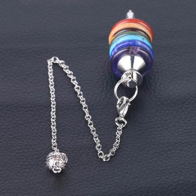chakras divination pendulum necklace Mymaebell.com