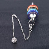 chakras divination pendulum necklace Mymaebell.com
