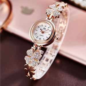 Bracelet ladies watch watch Mymaebell.com Golden White