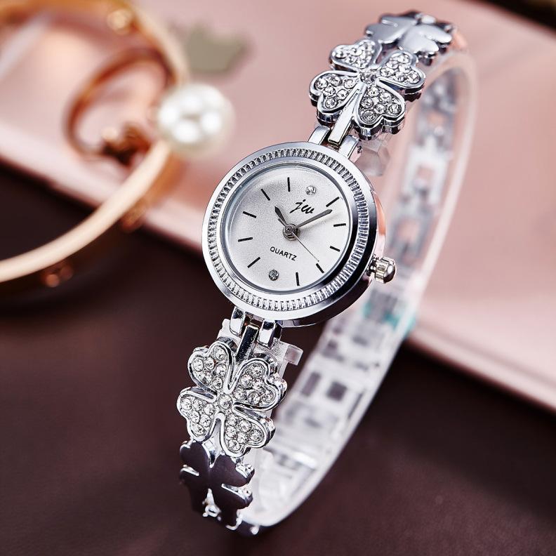 Bracelet ladies watch watch Mymaebell.com Silver white