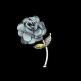 Breastpin Pin Golden Jewelry Rose Flower Banquet Stick Corsage Collar Pins Broche Mymaebell.com 22