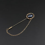 Breastpin Pin Golden Jewelry Rose Flower Banquet Stick Corsage Collar Pins Broche Mymaebell.com 10
