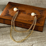 British Style Vintage Crystal Cross Broche Mymaebell.com 18