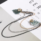 British Style Vintage Crystal Cross Broche Mymaebell.com 13