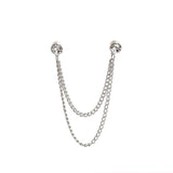 British Style Vintage Crystal Cross Broche Mymaebell.com 21