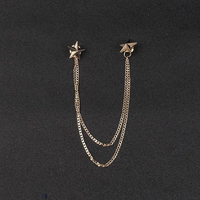 British Style Vintage Crystal Cross Broche Mymaebell.com 22