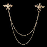 Brooch Dragon Badge Retro Pins Wedding Dress Party Dance Broche Mymaebell.com 3