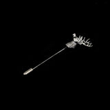 Chic Brooches Mask Leaf Fower Pin Broche Mymaebell.com 15