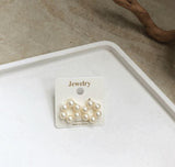 Cotton Beads Pearl Earrings Earring Mymaebell.com