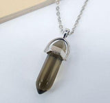 Crystal Necklace necklace Mymaebell.com Tan