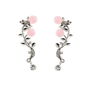 Crystal Rhinestone Ear Wrap Mymaebell.com Sliver