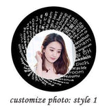 Customize Eye of Angel 100 Language to Say "I Love You" Microscopic Carvings Special Gift to Special You Silver/Copper/Alloy necklace Mymaebell.com Style1 Copper