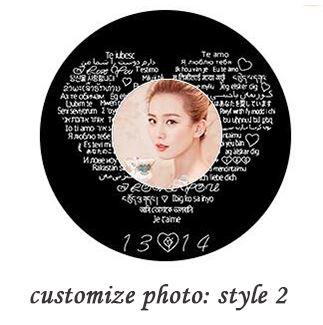 Customize Eye of Angel 100 Language to Say "I Love You" Microscopic Carvings Special Gift to Special You Silver/Copper/Alloy necklace Mymaebell.com Style2 Silver