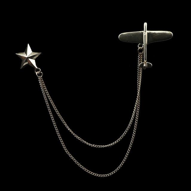 Eagle Angel Skull Anchor Badge Retro Pins Broche Mymaebell.com 39