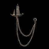 Eagle Angel Skull Anchor Badge Retro Pins Broche Mymaebell.com 53