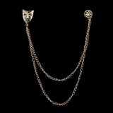 Eagle Angel Skull Anchor Badge Retro Pins Broche Mymaebell.com 30