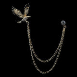 Eagle Angel Skull Anchor Badge Retro Pins Broche Mymaebell.com 35