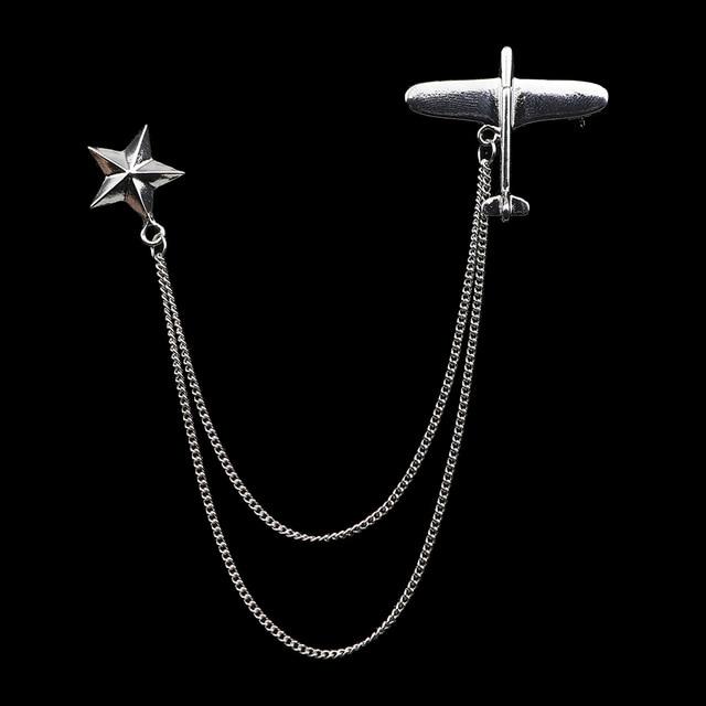 Eagle Angel Skull Anchor Badge Retro Pins Broche Mymaebell.com 38