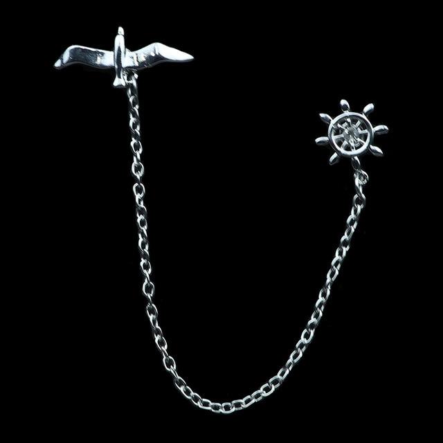 Eagle Angel Skull Anchor Badge Retro Pins Broche Mymaebell.com 36