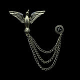 Eagle Angel Skull Anchor Badge Retro Pins Broche Mymaebell.com 31