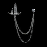 Eagle Angel Skull Anchor Badge Retro Pins Broche Mymaebell.com 52