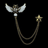 Eagle Angel Skull Anchor Badge Retro Pins Broche Mymaebell.com 32