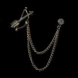 Eagle Angel Skull Anchor Badge Retro Pins Broche Mymaebell.com 41