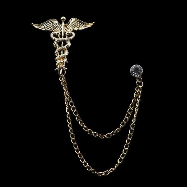 Eagle Angel Skull Anchor Badge Retro Pins Broche Mymaebell.com 49