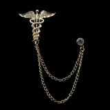 Eagle Angel Skull Anchor Badge Retro Pins Broche Mymaebell.com 49