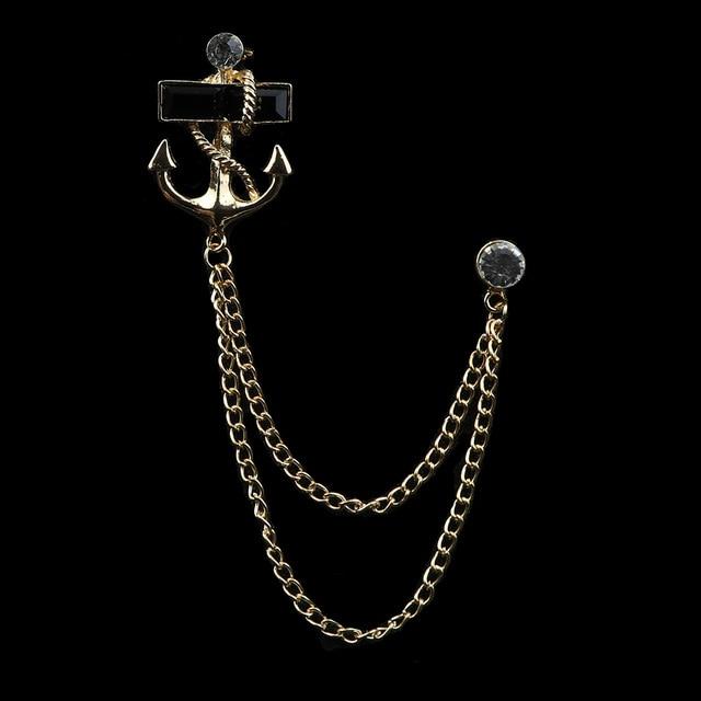 Eagle Angel Skull Anchor Badge Retro Pins Broche Mymaebell.com 43