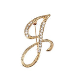 Fashion clothing accessories 26 English alphabet brooches broches Mymaebell.com J