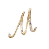 Fashion clothing accessories 26 English alphabet brooches broches Mymaebell.com M