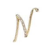 Fashion clothing accessories 26 English alphabet brooches broches Mymaebell.com N