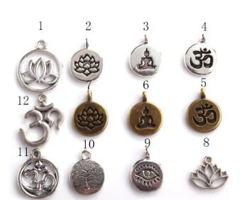 Lotus Life Tree Pendant Bracelet Beads Mymaebell.com 9with chain