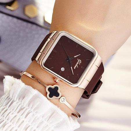 Fashion Watches Quartz Watches For Lovers watch Mymaebell.com Coffee