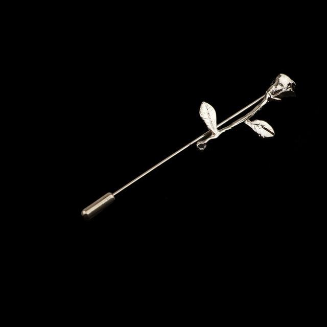 Gold/Black Leaf Pin Broche Mymaebell.com 2