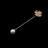 Gold/Black Leaf Pin Broche Mymaebell.com 20