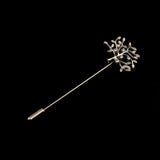 Gold/Black Leaf Pin Broche Mymaebell.com 22