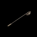 Gold/Black Leaf Pin Broche Mymaebell.com 18