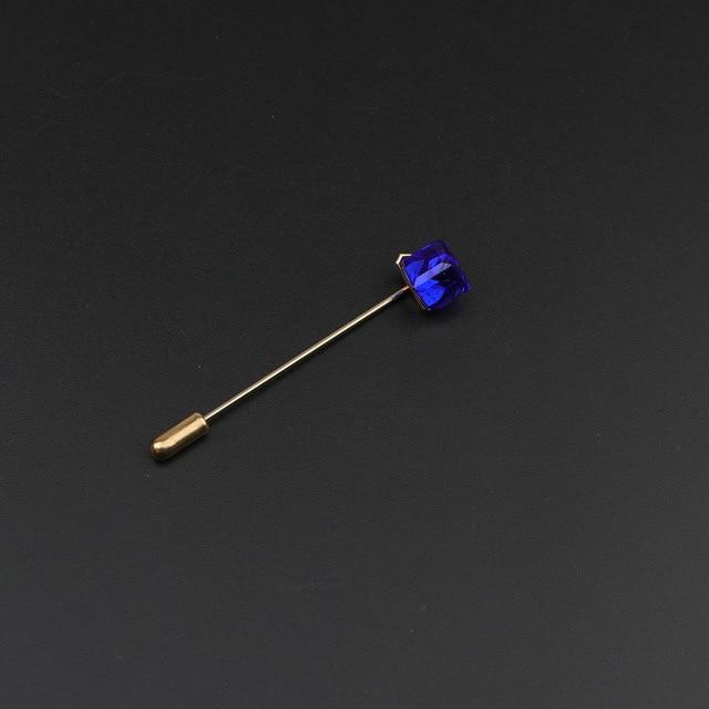 Golden Anchor Flower Brooch Breastpin Pin Men's Broche Mymaebell.com 6