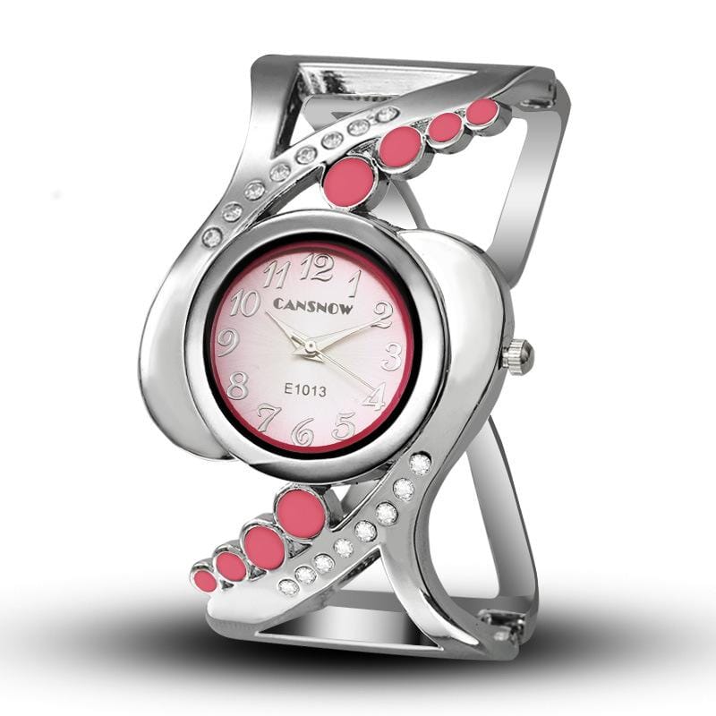 Ladies Bracelet Watch watch Mymaebell.com Pink