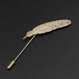 Leaf Rabbit Deer Pin Suit Shawl Lapel Pins Broche Mymaebell.com 1