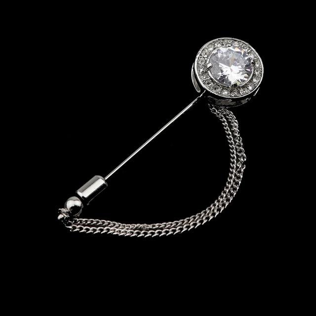 Men's Classy Noble Jewelry Brooches Men&Women Suit Shawl Lapel Pins Broche Mymaebell.com 8
