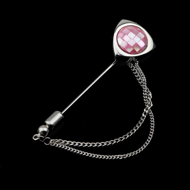 Men's Classy Noble Jewelry Brooches Men&Women Suit Shawl Lapel Pins Broche Mymaebell.com 1
